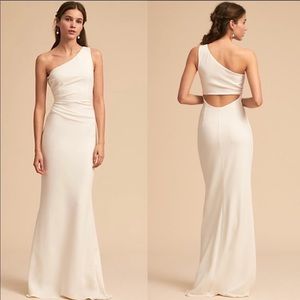 BHLDN Katie May Gwyneth Ivory Dress Size 0